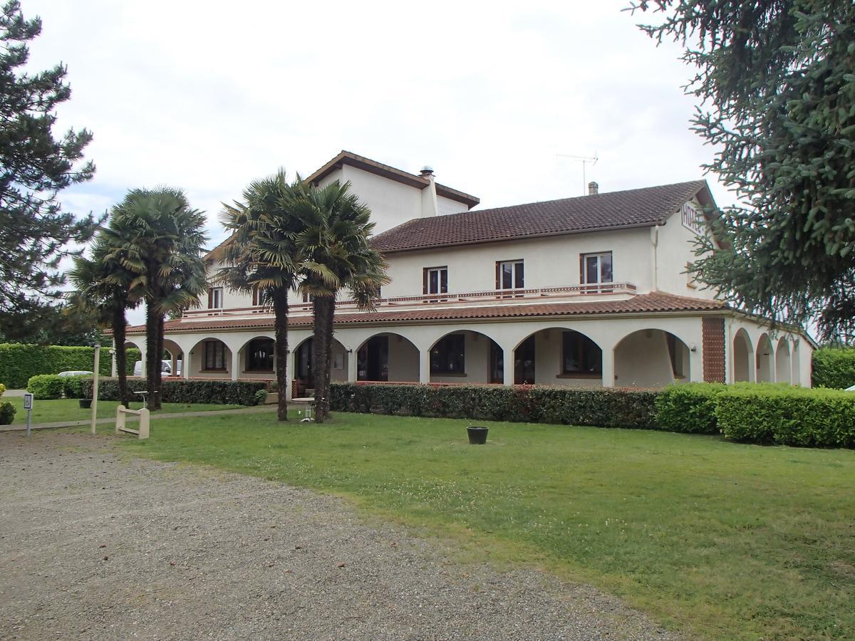 Logis Hôtel Le pont d'Arcole Riscle Exterior foto